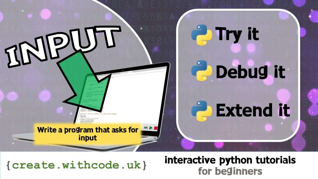 02: Python: Input