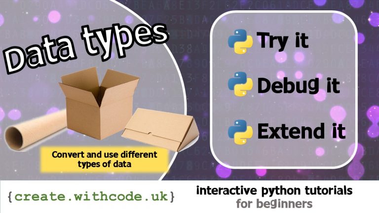 Convert and use different types of data