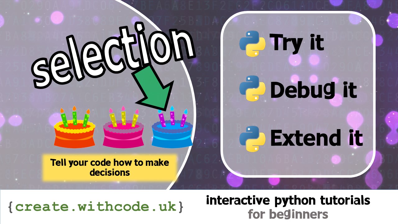 09: Selection in Python