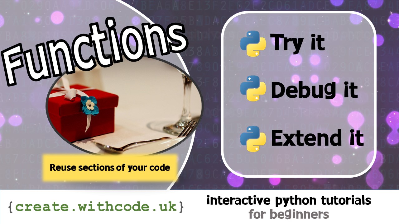 17: Functions in python