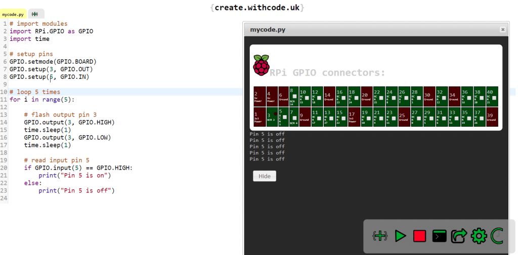 using the raspberry pi gpio with python maxembedded |... Raspberry Pi GPIO simulator | blog.withcode.uk