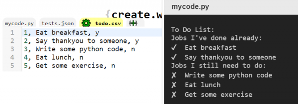 14: Reading data from a file in python