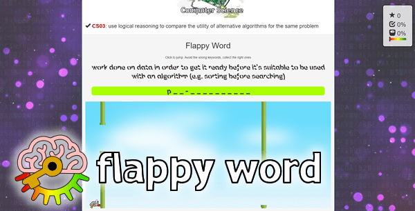 flappy word: free computing games