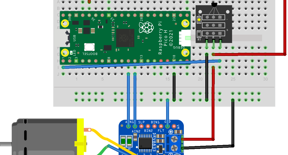 Adventures in Electronics 3: 18B20 Temperature Sensor with motor